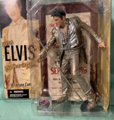 Brand New Never Opened ELVIS PRESLEY 1956 THE YEAR IN GOLD 6'' ACTION FIGURE 2005 McFARLANE ELVIS PRESLEY 6'' COLLECTION SERIES 4 Limited Edition