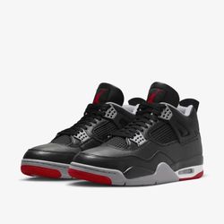 NEW Jordan 4 Retro Bred Reimagined GS SIZE 6.5Y & 7Y 