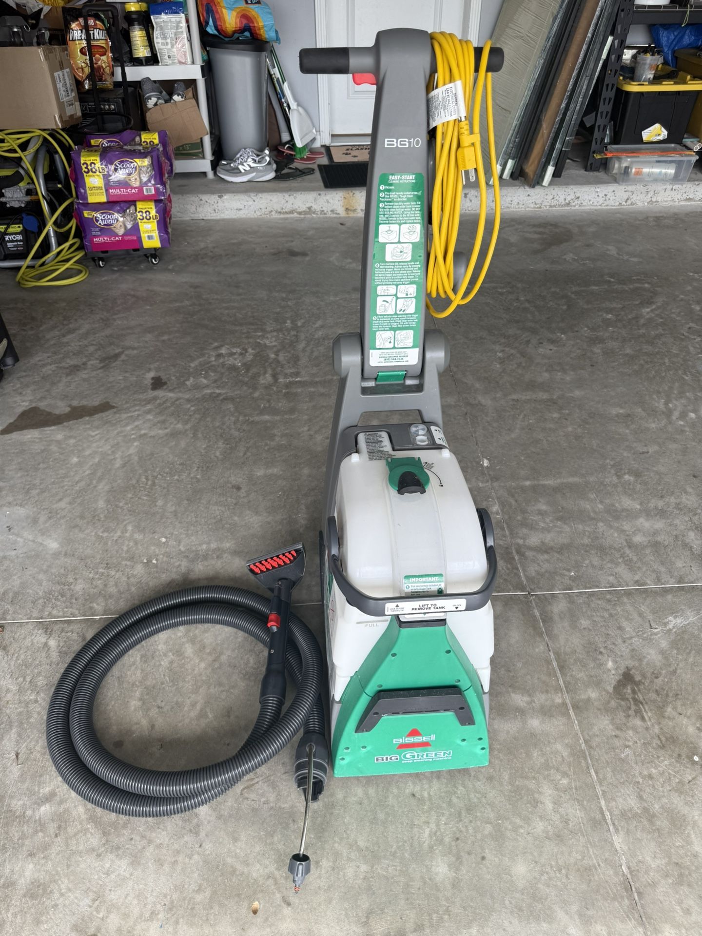 BISSELL Big Green Commercial Carpet Cleaner