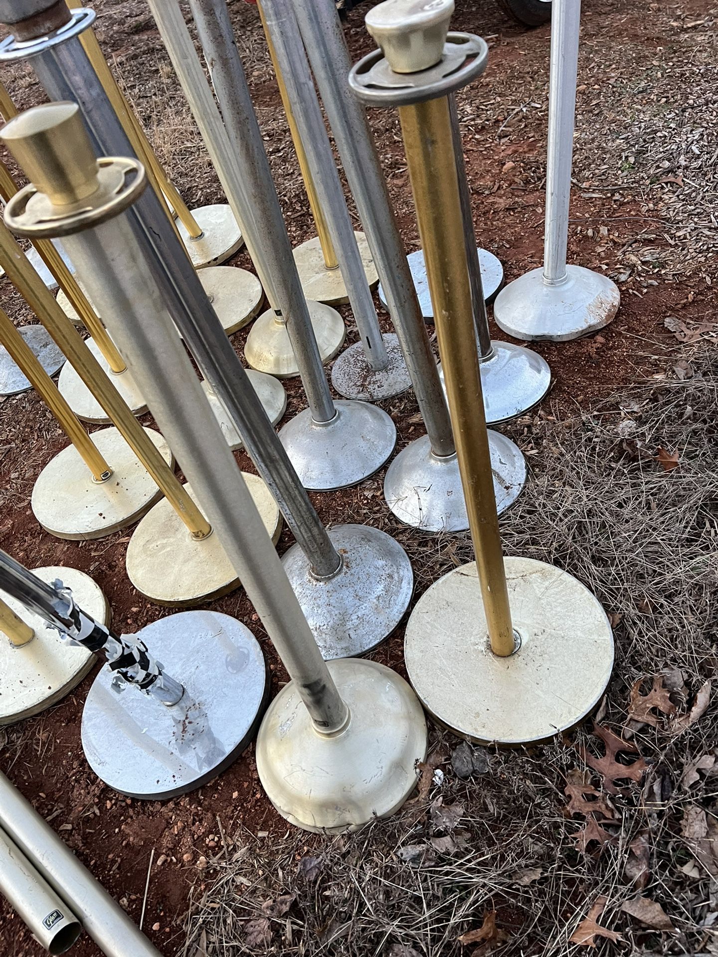 Weighted Church/ Show Poles