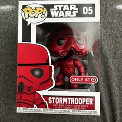 Funko Pop Star Wars Bobblehead Red Stormtrooper Target Exclusive 05