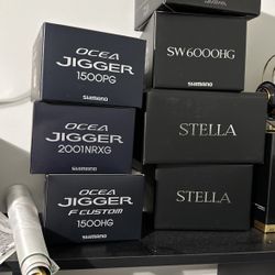 Fishing Reel , Shimano , Daiwa , Van Staal