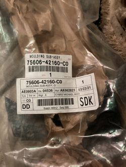 Molding Sub Assembly Toyota