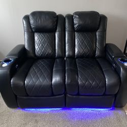 Theater Leather Recliners  