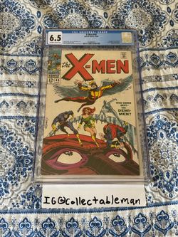 X-Men # 49 CGC 6.5 1st Polaris & Mesmero, Steranko Cover, Marvel 1968