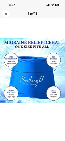 SoothingU Migraine Relief Ice Hat