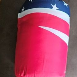 Sleeping Bag (Red, White, & Blue)