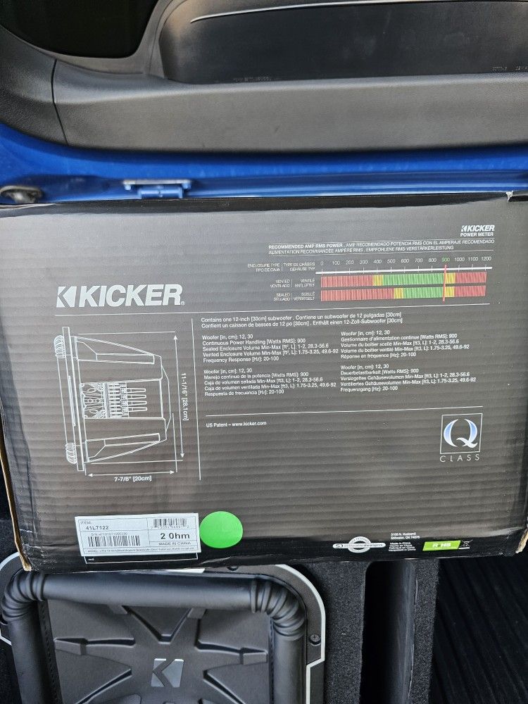 Kicker L712 Q Class For Sale In Casa Grande AZ OfferUp Kicker L712 Q Class For Sale In Casa Grande AZ OfferUp