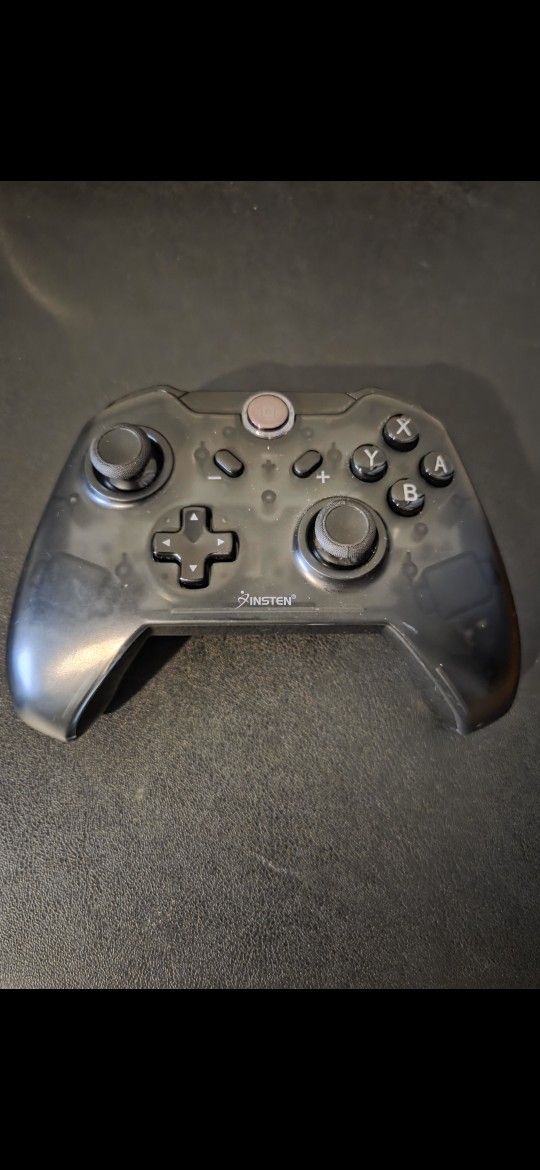 Insten Wireless Pro Game Controller for Switch - Smoke Black