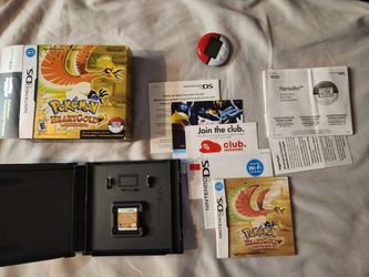 Pokémon HeartGold Version Nintendo DS Complete in Box
