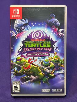 Nintendo Switch Teenage Mutant Ninja Turtles: Splintered Fate: Deluxe Edition