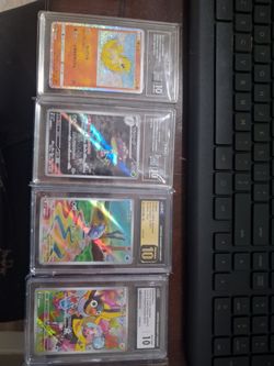 Graded pokèmon cards