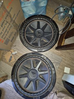12 inch Kicker subwoofers