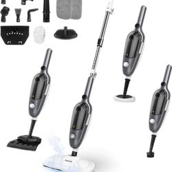 Brand New Multipurpose Steam Mop with 11 Accessories – Hardwood Floor & Handheld Steam Cleaner