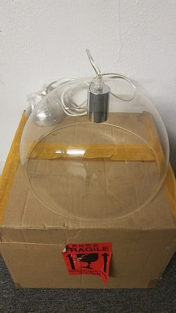 Glass hanging lamps (new)