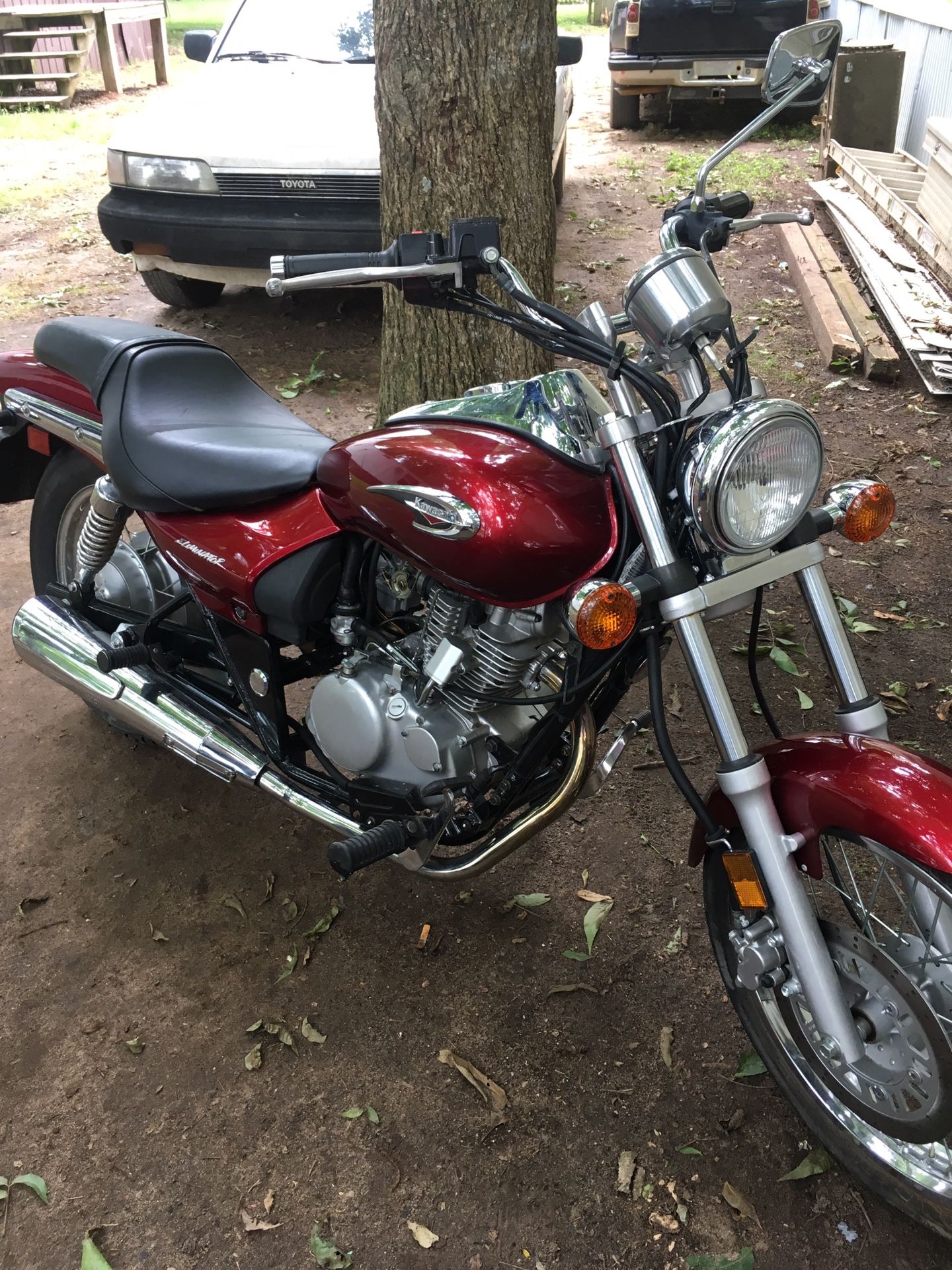 2001 Kawasaki 125 street bike