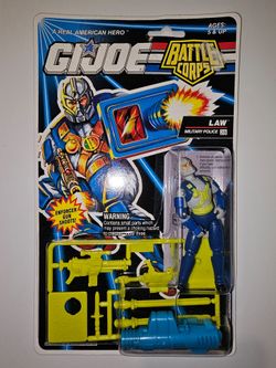 Law GI JOE action figure HASBRO Toys  1992 Vintage