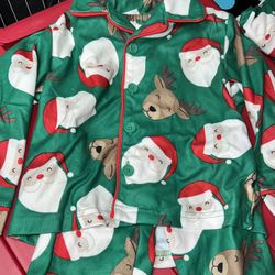 New 2pc Holiday Soft Fleece Pjs. 12m Or 18m