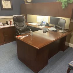 Large office desk
