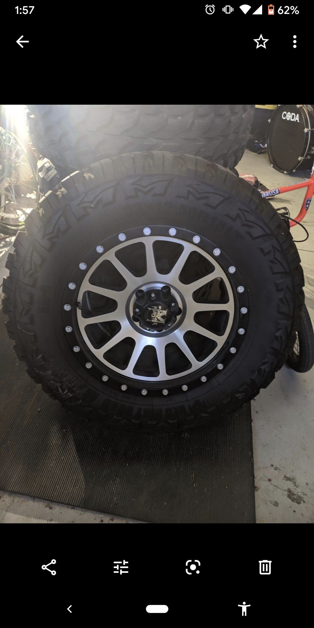 Off-road wheels. Brand new