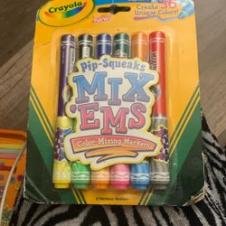 Crayola mixing markers