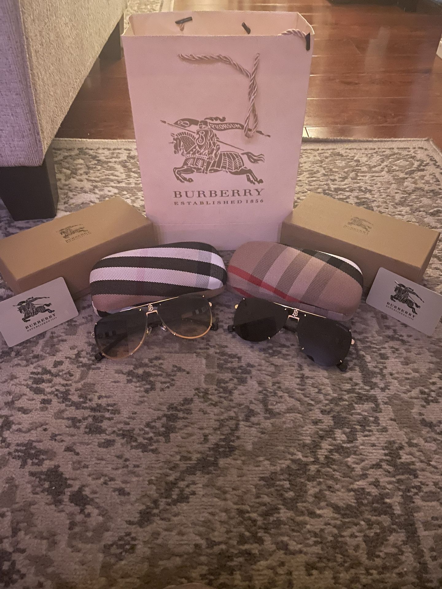Burberry sunglasses him and hers