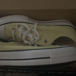 Lemon Drop High top Converse 