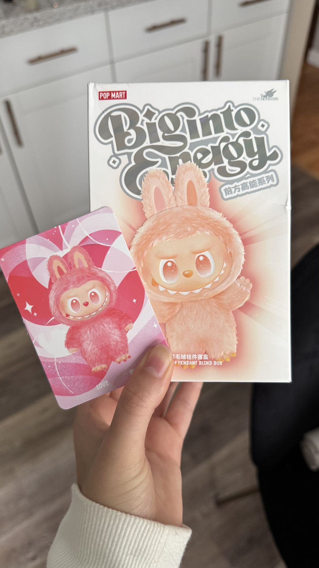 Big Into Energy Labubu V3 Love Pop Mart
