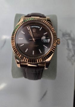 Very Rare Presidential Gold/  Cognac Sunburst Dial