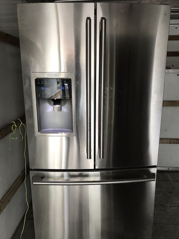 Electrolux stainless steel French door refrigerator with ice maker 500