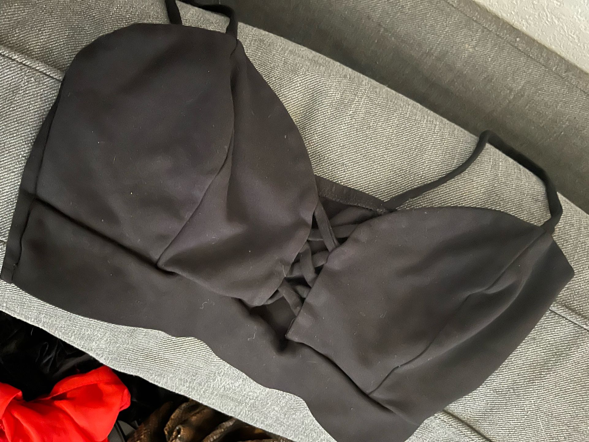 Cute Black Crop 