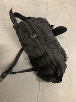 Military camping bag