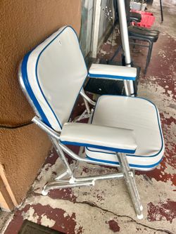 Marine type boat chair