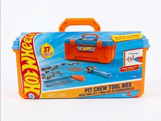 Hot Wheels Pit Crew Tool Box Mega Set