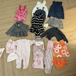 Baby girl clothes bundle