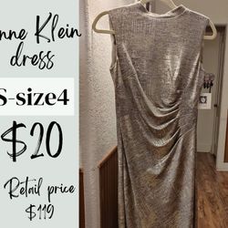 Gold Anne Klein Dress