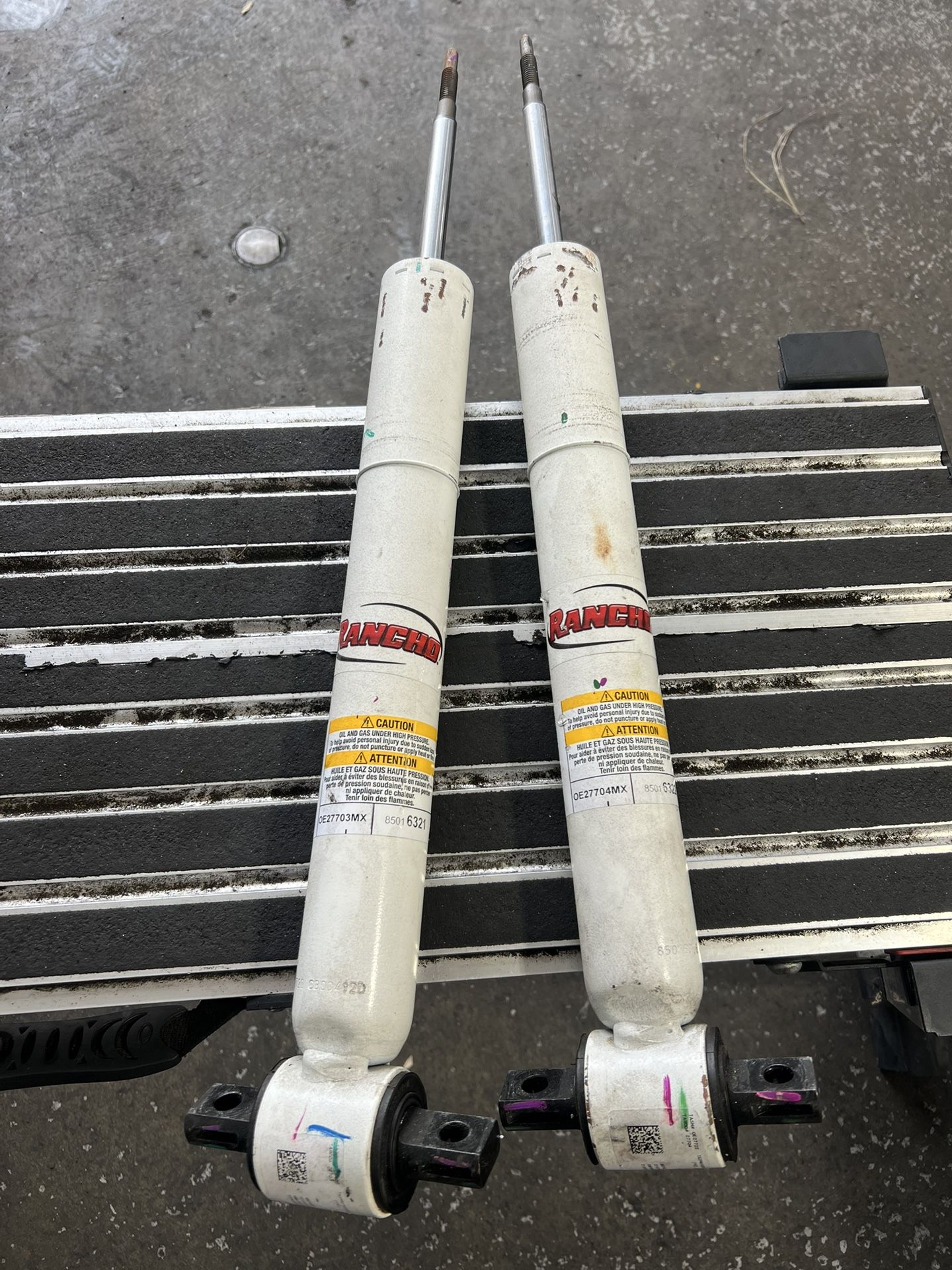 Rancho Shocks Silverado 2019-2025 