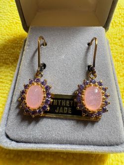 Sterling Drop Earrings (18k over 925)