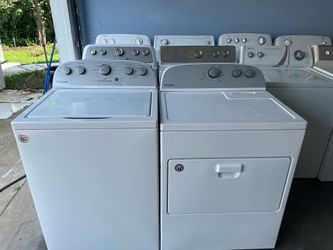 Whirlpool washer and dryer big capacity