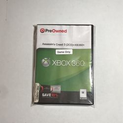 Xbox 360 Assassin’s Creed 3 Cd 1 Only