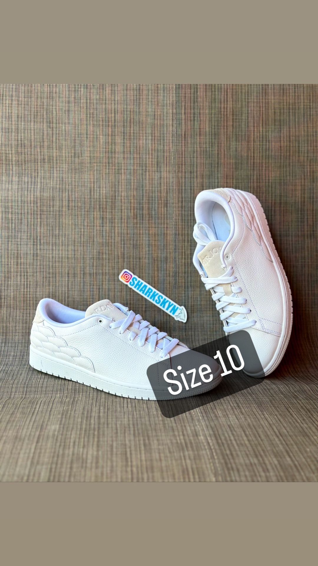 Air Jordan White Size 10