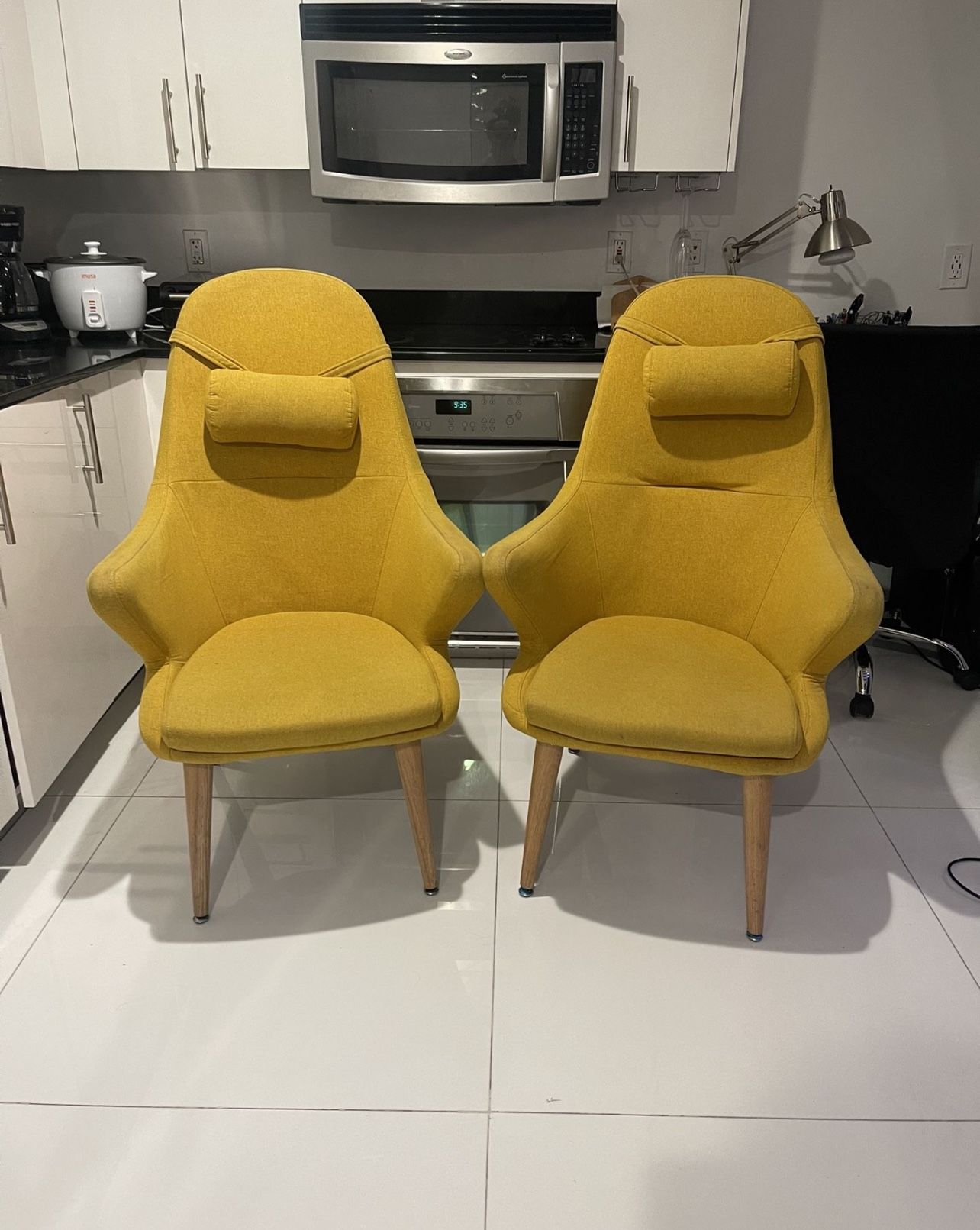 Yellow Arm Chair