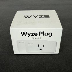 *NEW* 2-Pack WYZE Smart Plug - Works with Alexa & Google - WLPP1CFH