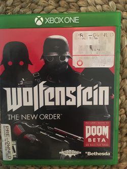 Xbox one wolfenstein the new order
