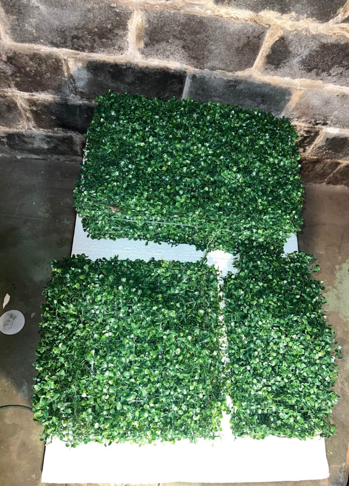 Artificial Boxwood Hedge Panels – 3 Sizes Available – UV Resistant Faux Greenery