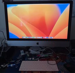 Apple Imac ( Retina 5 K 27 Inch 2017 ) 4.2 GHZ Quad Core Intel Core I7 8 GB Video 24 GB Ram & 2 TB