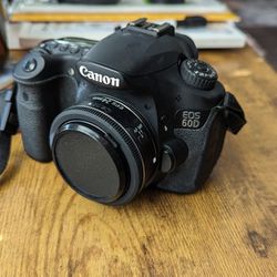Canon EOS 60D + EFS 24mm Lens