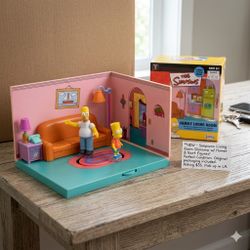 Simpson Family Living Room Diorama Playset! 