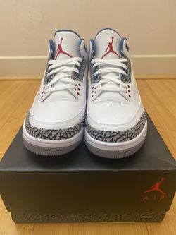 Air Jordan 3 Retro “True Blue” 2011 Size 11.5 DS