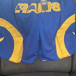 Rams Shorts Size XXL